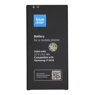 Akkumulátor Samsung J7 2016 3300 mAh Blue Star Premium