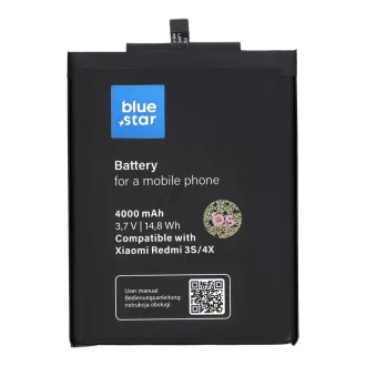   Akkumulátor Xiaomi Redmi 3 / 3S / 3X / 4X (BM47) 4000 mAh Blue Star