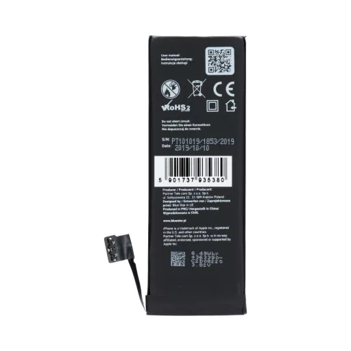 Blue Star HQ akkumulátor iPhone 5C 1510 mAh