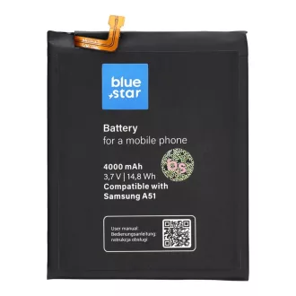 Akkumulátor Samsung A51 4000 mAh Blue Star Premium