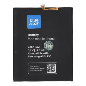   Akkumulátor Samsung A20 / A30 / A30S / A50 4000 mAh Blue Star Premium