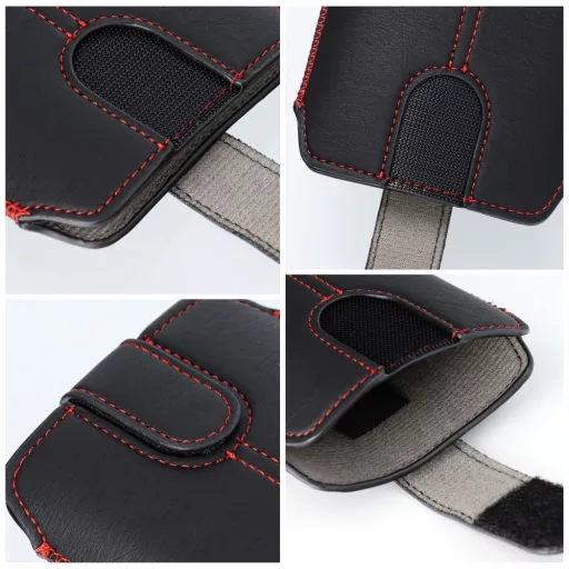 Pocket Case ultra slim univerzális kihúzhatós tok M4 - for Samsung A51/A31/M21/A22 4G/ Xiaomi Mi 11 Lite 5G/ Oppo Reno5 5G fekete