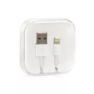 HD4 USB-A – Lightning töltőkábel 1A BOX 1 m fehér