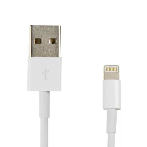 HD4 USB-A – Lightning töltőkábel 1A BOX 1 m fehér