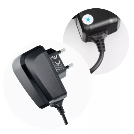 Blue Star Lite hálózati töltő 1A 5W + Micro USB kábel TFK-TC-1095B fekete
