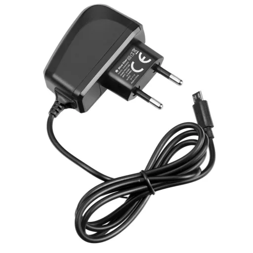 Blue Star Lite hálózati töltő 1A 5W + Micro USB kábel TFK-TC-1095B fekete