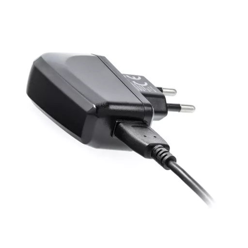 Blue Star Lite hálózati töltő USB-A 2A 10W + USB-A – USB-C kábel TFK-TC-1095B fekete