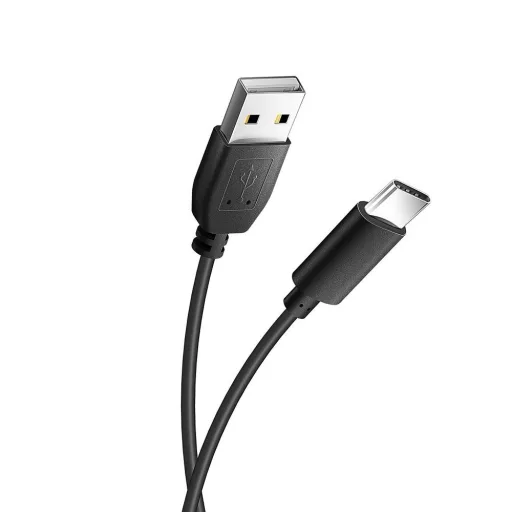 Blue Star Lite USB-A – USB-C töltőkábel 3A 1,2 m fekete