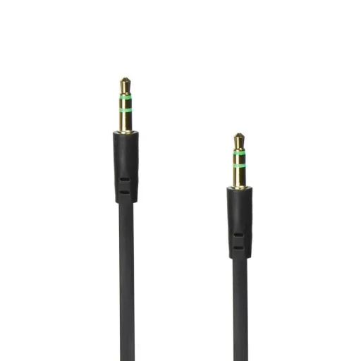 3,5 mm jack – 3,5 mm jack AUX kábel BOX 1 m fekete