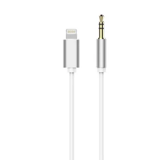 Lightning – 3,5 mm jack AUX kábel fehér