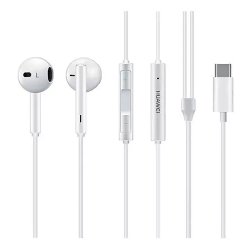 Huawei vezetékes fülhallgató USB-C CM33 fehér