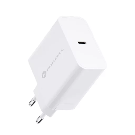 Forcell F-Energy hálózati töltő USB-C QC4.0 PD 3A 45W TFK-TC-45WPD fehér