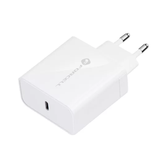 Forcell F-Energy hálózati töltő USB-C QC4.0 PD 3A 45W TFK-TC-45WPD fehér