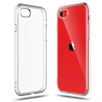   Szilikon tok iPhone 7 / 8 / SE 2020 / SE 2022 Clear Case 2 mm Box átlátszó