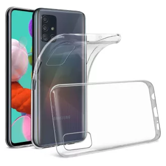 Szilikon tok Samsung A51 Clear Case 2 mm Box átlátszó