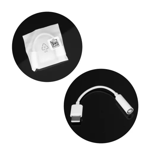 HUAWEI eredeti USB-C – 3,5 mm jack adapter CM20 fehér