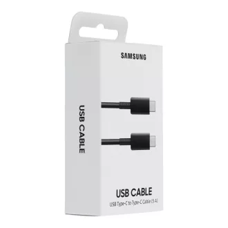   SAMSUNG eredeti USB-C – USB-C töltőkábel 5A EP-DN975BBEGWW 1 m fekete