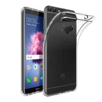 Ultravékony átlátszó szilikon tok 0,5 mm  HUAWEI P Smart