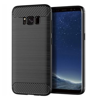 Carbon tok SAMSUNG S8 Plus  fekete