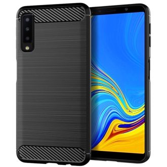 Carbon tok Samsung A7 2018 ( A750 )  fekete