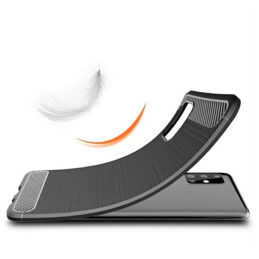 Carbon tok Samsung A71 5G  fekete