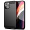Carbon tok iPhone 12 / 12 PRO  fekete