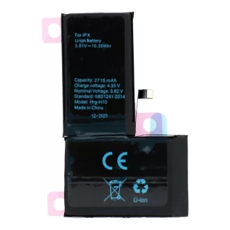 POLYMER BOX Akkumulátor iPhone X 2716 mAh