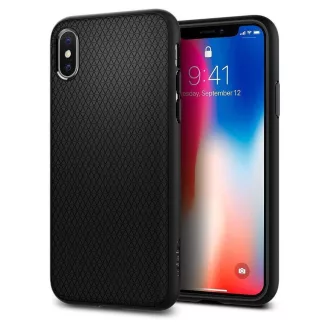   SPIGEN tok Liquid Air  iPhone 7 / 8 / SE 2020 / SE 2022 fekete