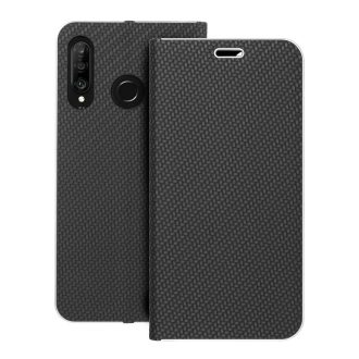 Luna Carbon Flip tok HUAWEI P30 Lite fekete