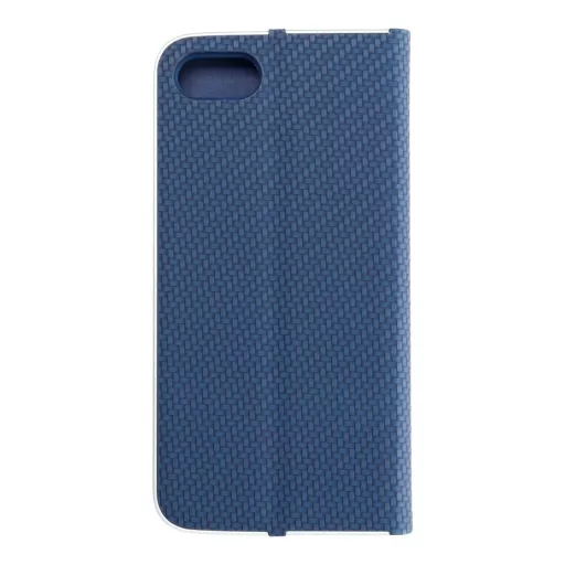 Luna Carbon Flip tok iPhone 7 / 8 / SE 2020 / SE 2022 kék