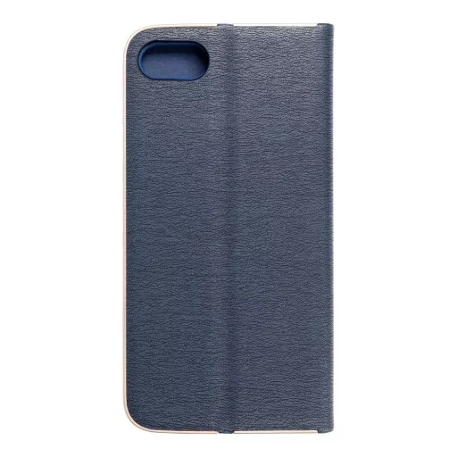 Luna GOLD Flip tok iPhone 7 / 8 / SE 2020 / SE 2022 navy blue