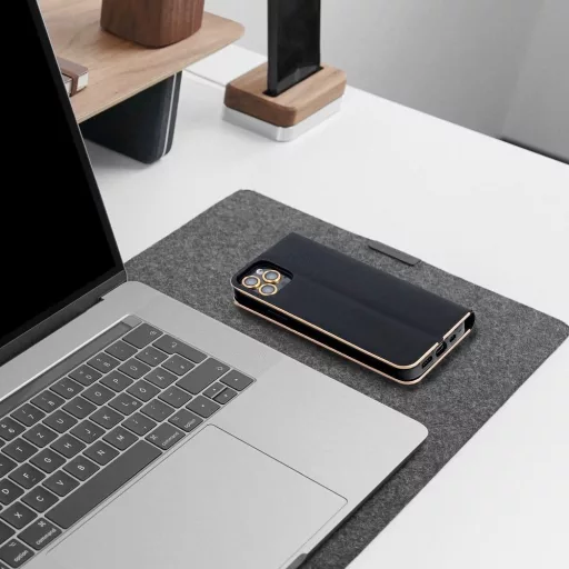 Luna GOLD Flip tok SAMSUNG A20e fekete