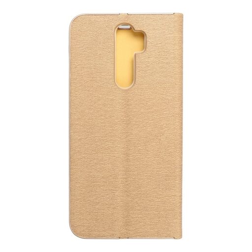 LUNA Gold Flip tok Xiaomi Redmi Note 8 Pro arany