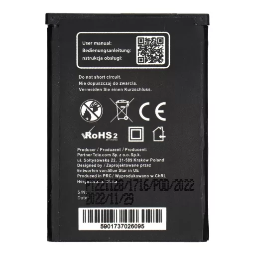 Akkumulátor Sony Ericsson K310i / K510i / J300 / W200 / T280 750 mAh Blue Star Premium