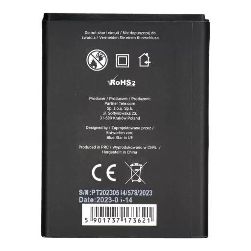 Akkumulátor Samsung S5830 Galaxy Ace / Galaxy Gio S5670 1600 mAh Blue Star Premium