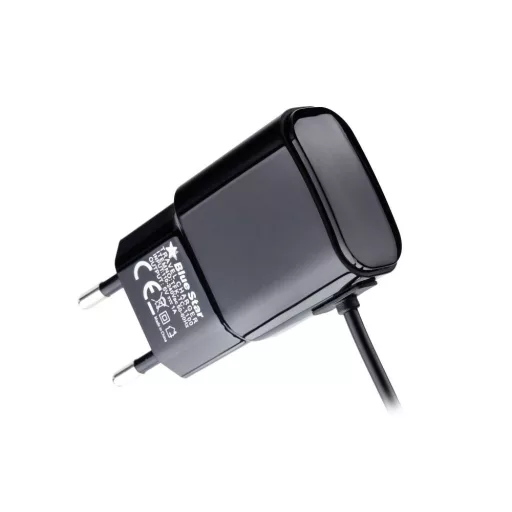 Blue Star hálózati töltő 2A 10W + Micro USB kábel TFK-TC-1100B fekete
