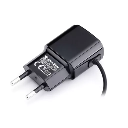 Blue Star hálózati töltő 2A 10W + Micro USB kábel TFK-TC-1100B fekete