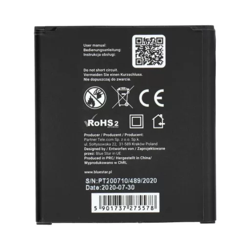Akkumulátor Samsung Core Prime G3606 G3608 G3609 2200 mAh Blue Star Premium