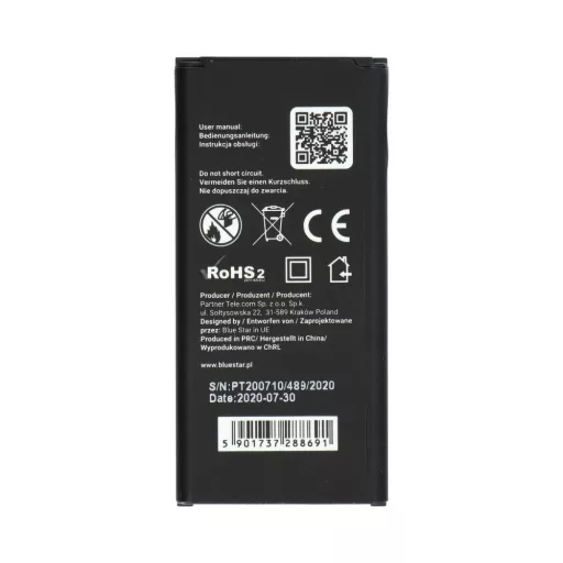 Akkumulátor Samsung S5 Mini G800F 2500 mAh Blue Star Premium