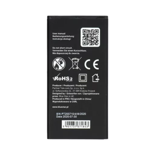 Akkumulátor Huawei Y5 / Y560 / G620 2000 mAh Blue Star