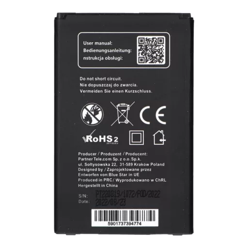 Akkumulátor LG K10 2300 mAh Blue Star Premium