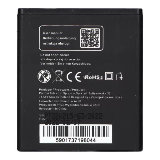 Akkumulátor Huawei Y3 / Y300 / Y500 / W1 1600 mAh Blue Star