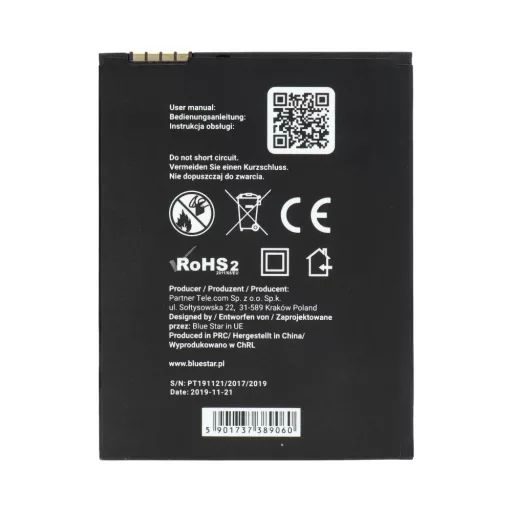 Akkumulátor Xioami Mi Note (BM42) 2900 mAh Blue Star