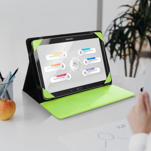 BLUN Univerzális tok tablehez 10" (UNT) lime