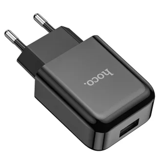 Hoco hálózati töltő USB-A 2A 10W N2 fekete