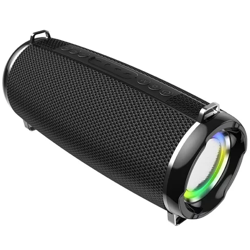 Vezeték nélküli hangszóró LED 2 x 5W 6h Hoco HC2 fekete