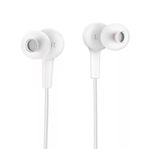Hoco vezetékes fülhallgató 3,5 mm jack M78 fehér