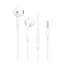 OPPO vezetékes fülhallgató 3,5 mm jack MH135 fehér