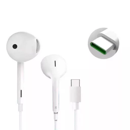 OPPO vezetékes fülhallgató USB-C MH147 fehér