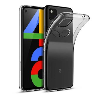   Ultravékony átlátszó szilikon tok 0,5 mm  GOOGLE Pixel 4a
